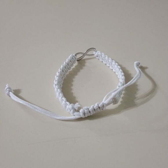 Infinity Men Women Braided Handcrafted Bracelet Bangle Rope Adjustable - Picture 6 of 9